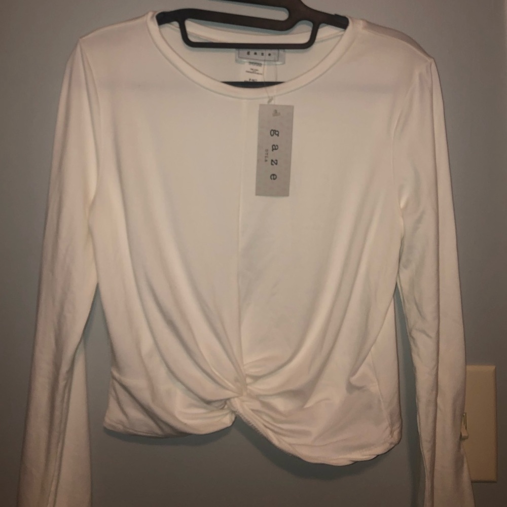 White Twist Shirt